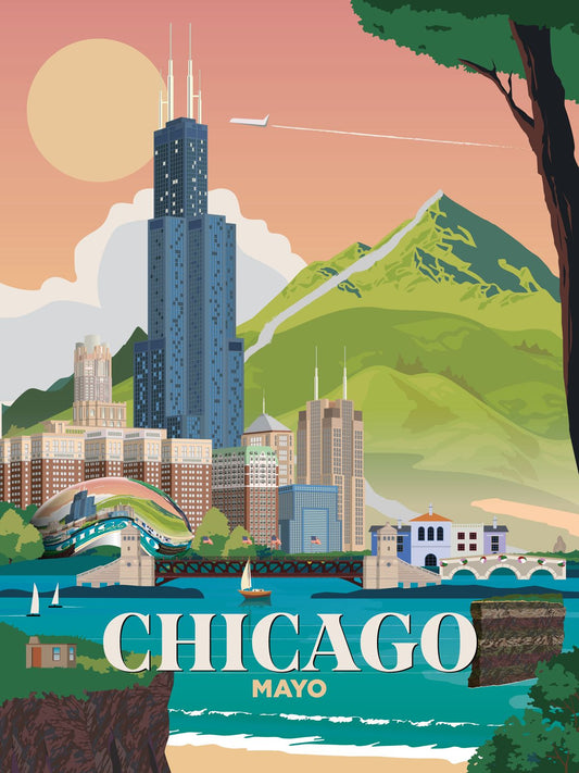 Chicago x Mayo Print